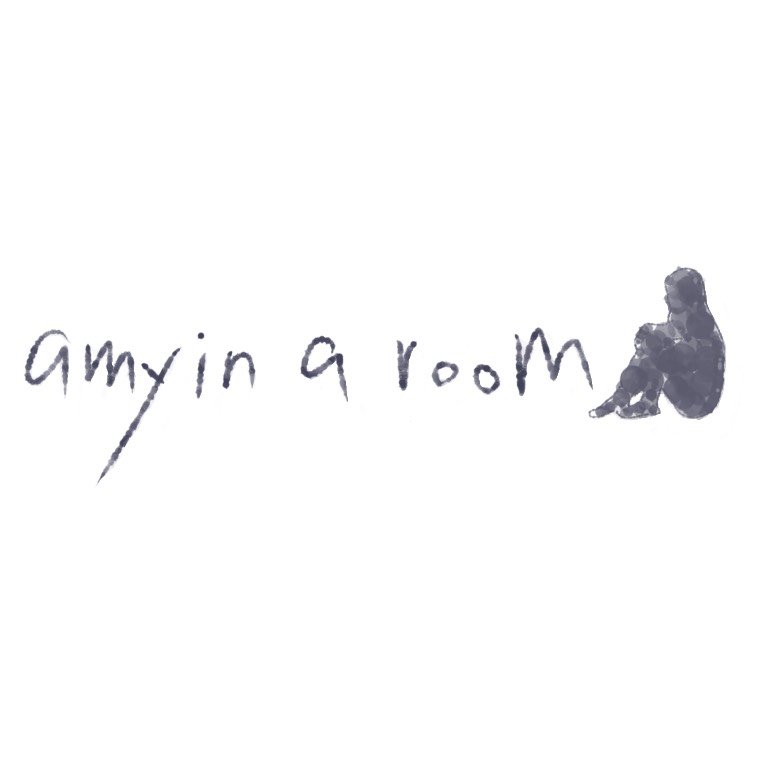 amy in a room